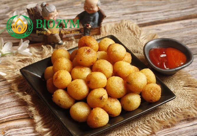 Màu sắc chả mực chả cá 