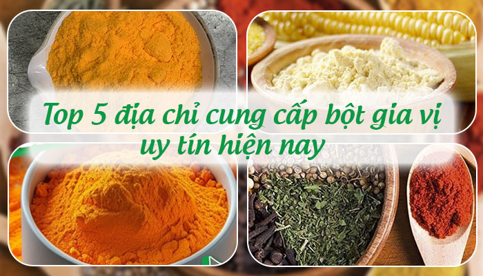 Mua bột gia vị ở đâu an toàn và uy tín