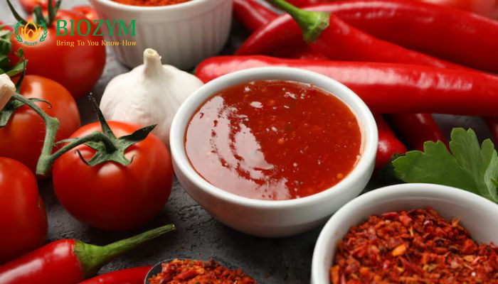 vai trò của phụ gia khi làm tương ớt