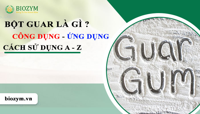 Bột GUAR GUM là gì ?